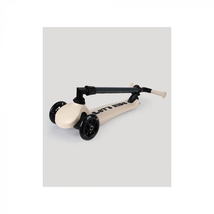 Mey İthalat® 31046 LETS RİDE SCOOTER M2 BEJ -ENF