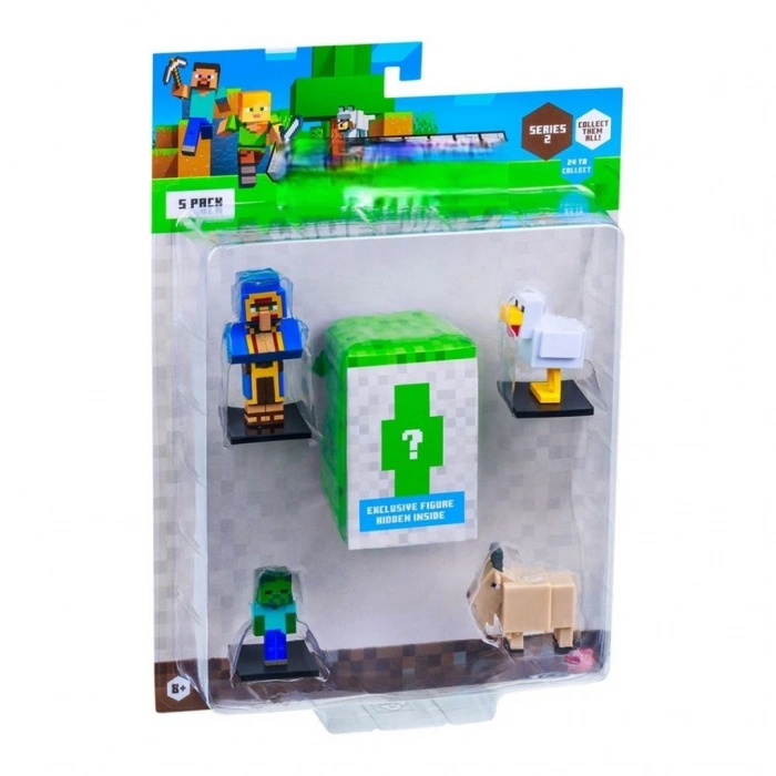 Mey İthalat® 3D Toppeez 5li Figür Seti