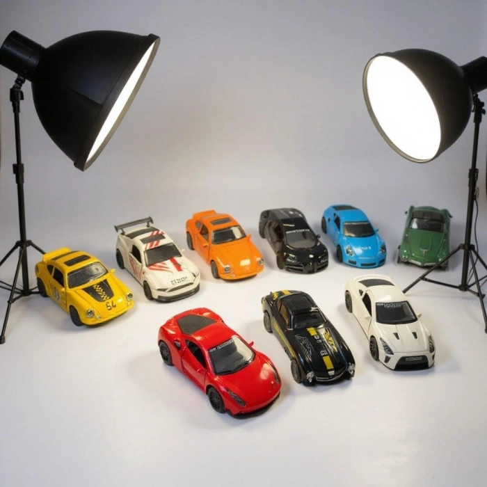 Mey İthalat® 4300A TEKLİ KUTU 10CM METAL ÇEKBIRAK ARABALAR -ZRV