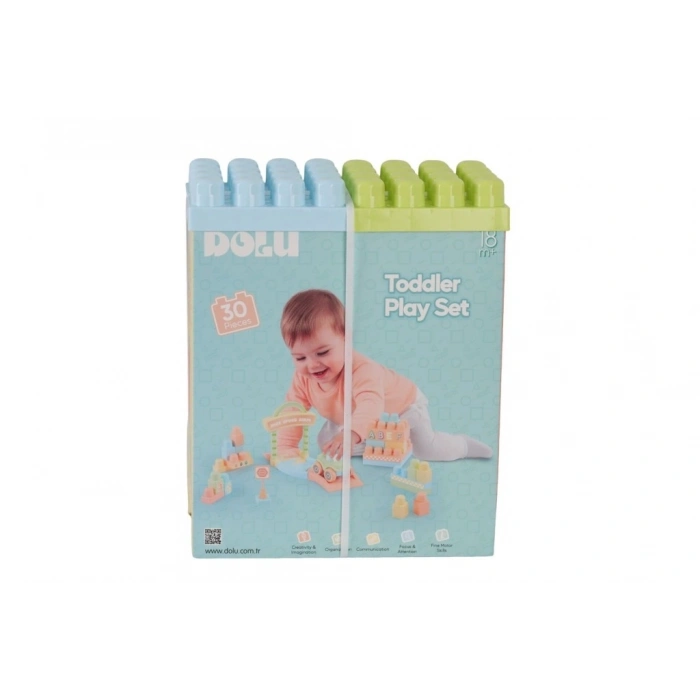Mey İthalat® 5218 OYUNCAK YOL VE BLOK SET 30 PCS