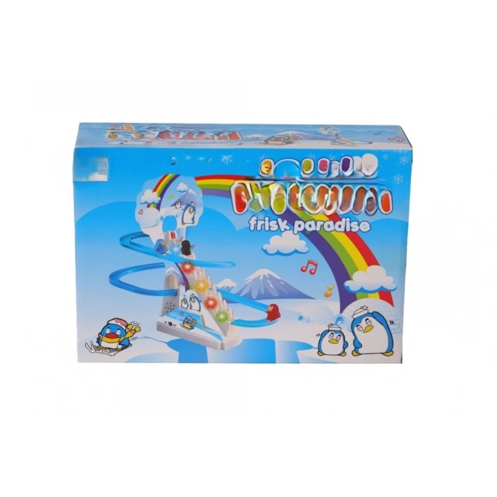 Mey İthalat® 587-2 KUTULU MERDİVENLİ PİLLİ PENGUEN