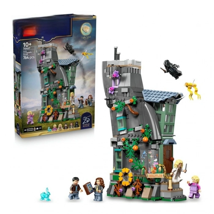 Mey İthalat® 76467  Luna Lovegoodun Evi 764 parça +10 yaş