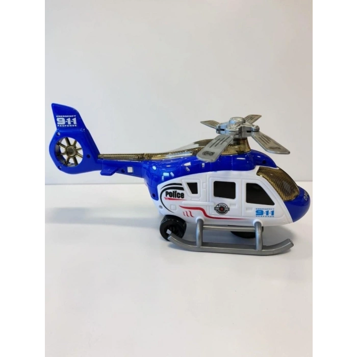 Mey İthalat® 8814 SESLİ IŞIKLI ÇARP DÖN HELİKOPTER-KRS