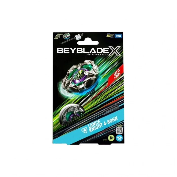 Mey İthalat® BEY04000 Beyblade 1li Set Lance Knight 4-80HN
