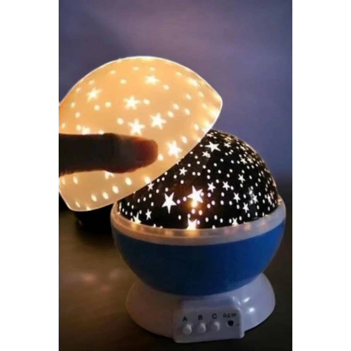 Mey İthalat® Çocuklara Özel Yıldızlı Gece Lambası