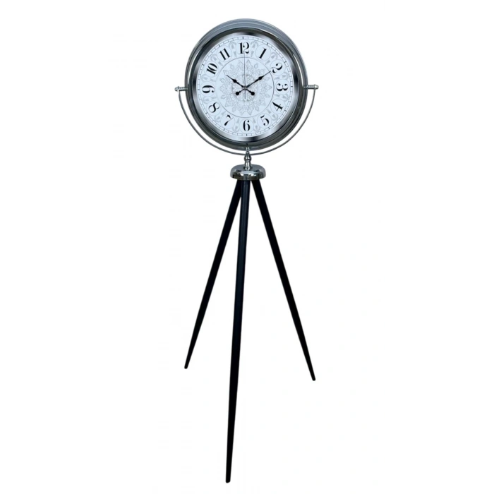 Mey İthalat® Elegance Desenli Tripod Ayaklı Saat
