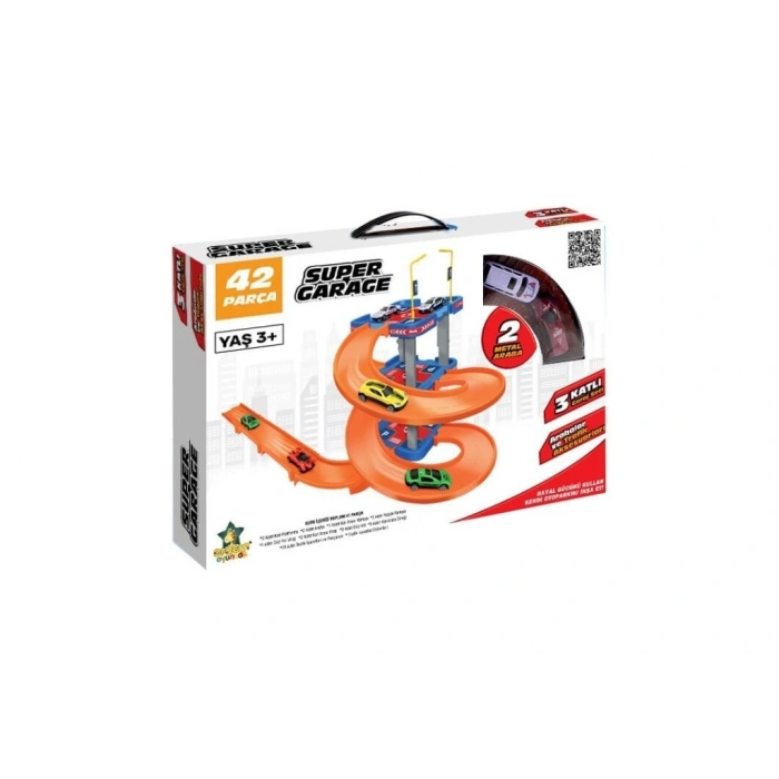 Mey İthalat® ER-201 SÜPER GARAGE OTOPARK SET