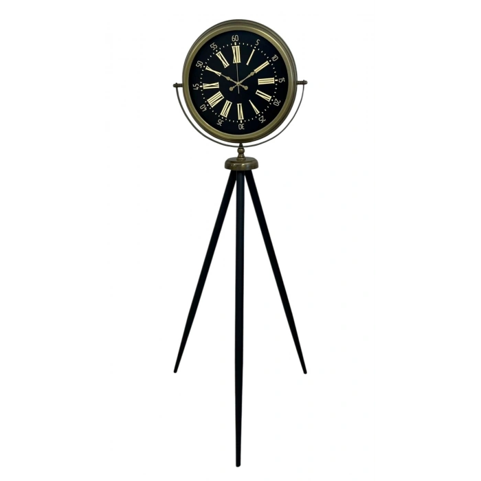 Mey İthalat® Eskitme İhtişam Tripod Ayaklı Saat