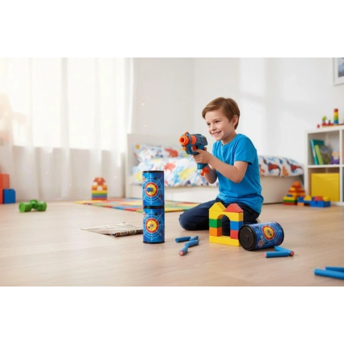 Mey İthalat® FAB.5909 KUT.3-HEDEFLİ SNİPER -6 DART ATICI