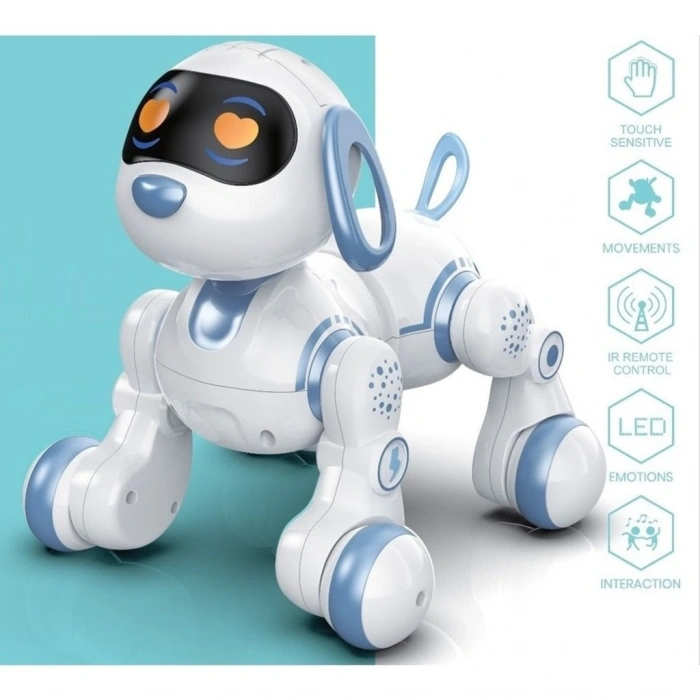 Mey İthalat® GAW-6601 Kumandalı İnteraktif Akıllı Robot Köpek -Vardem Oyuncak
