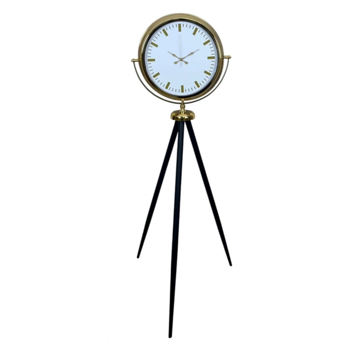 Mey İthalat® Gold Balance Tripod Ayaklı Saat