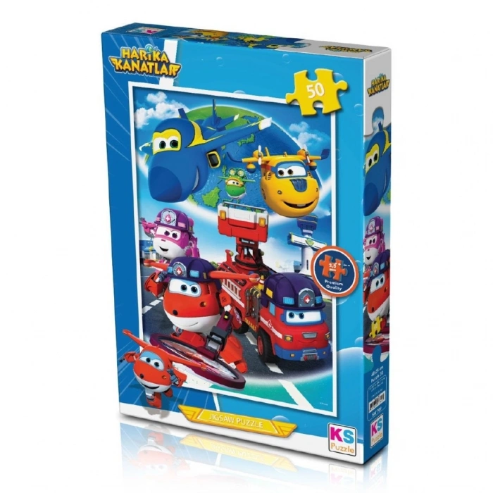 Mey İthalat® HK 709 Harika Kanatlar 50 Parça Puzzle -KS Puzzle