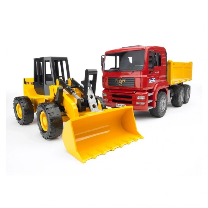 Mey İthalat® Man Damperli Kamyon Ve Fr 130 Kepçe