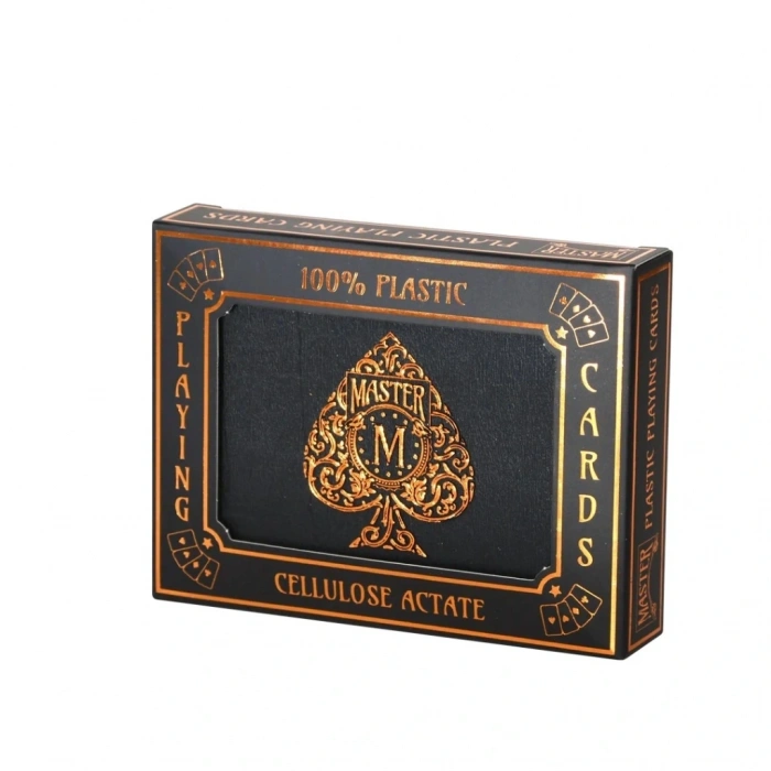 Mey İthalat® Master Plastik 2li Oyun Kağıdı (Mika Kutu)