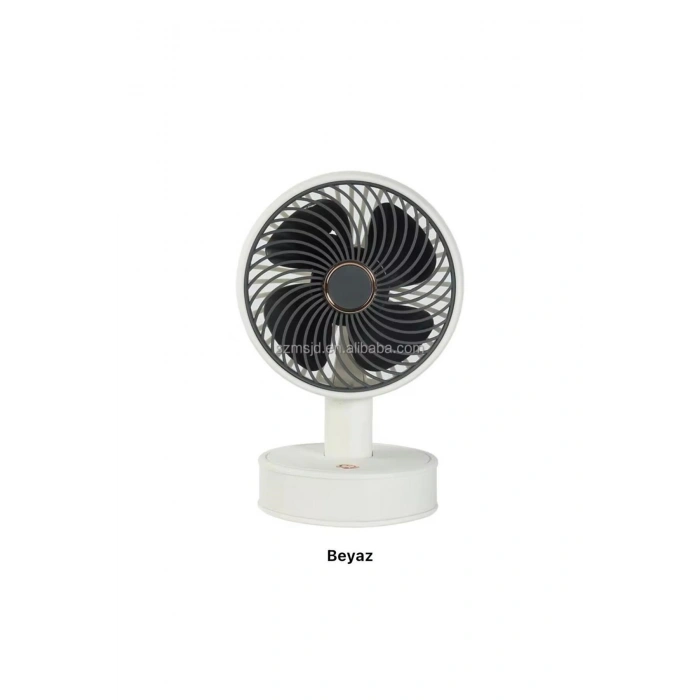 Mey İthalat® Mini USB Şarjlı Kişisel Masaüstü Vantilatör - Ev ve Ofis İçin İdeal