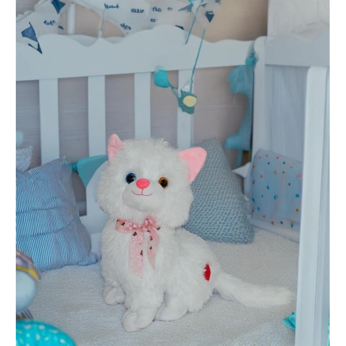 Mey İthalat® PELUŞ KEDİ 33CM HALLEY