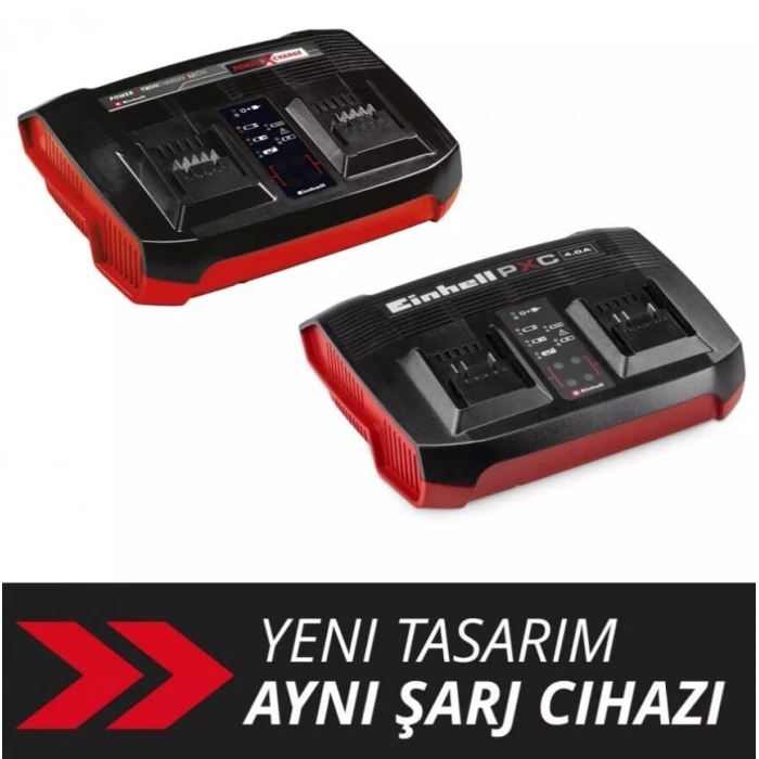 Mey İthalat®  Power X Twincharger 4 A Akü Şarj Cihazı 18 Volt