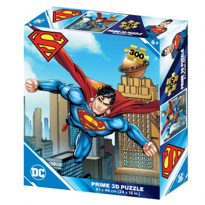 Mey İthalat® Prime 3D - Superman 300 Parça Yetişkin Puzzle 32715