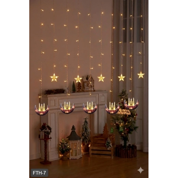 Mey İthalat® Ramazan Perde LED Işık 3 Metre