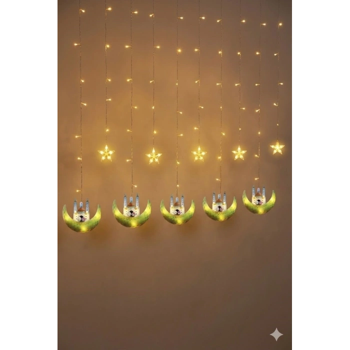 Mey İthalat® Ramazan Perde LED Işık 3 Metre