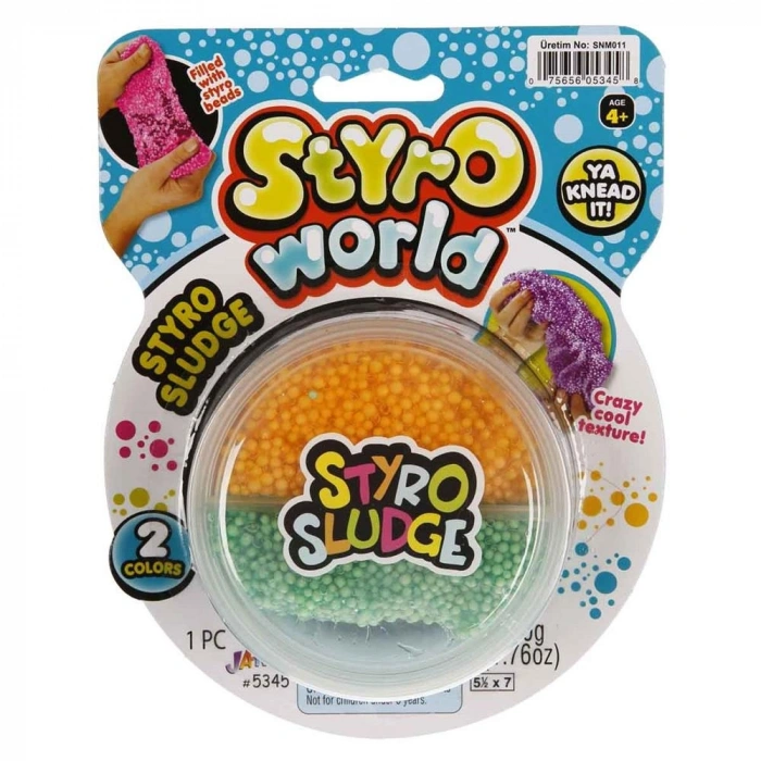 Mey İthalat® S02005345 SLİME KÖPÜK STYRO SLUDGE -SUN