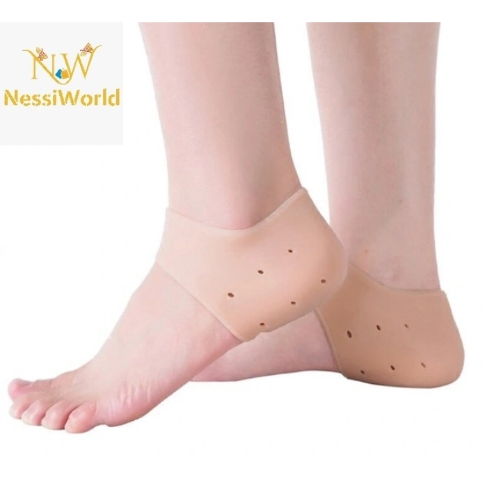 Mey İthalat® Silikon Topuk Çorabı Ten Rengi