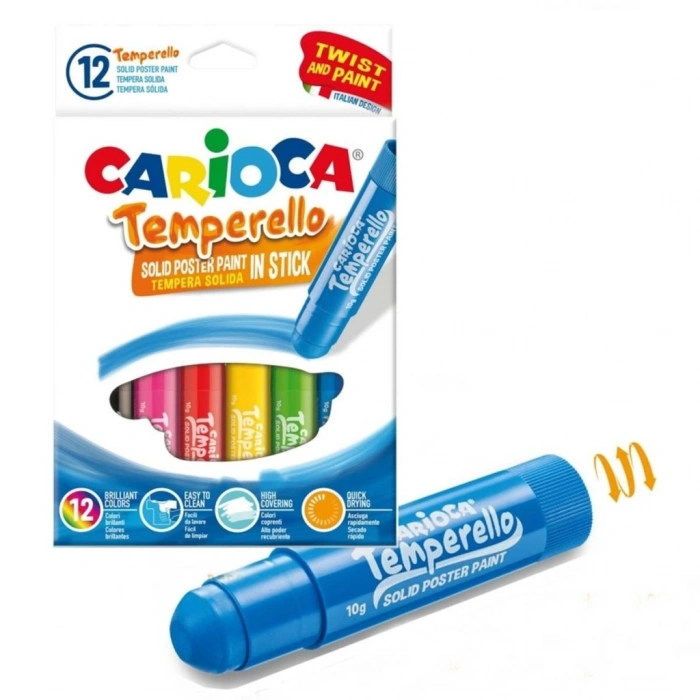 Mey İthalat®  Temperello Poster Boyama Kalemi 12li