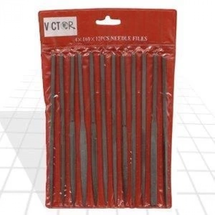 Mey İthalat® Victor 29307 Saatçi Eğe Takımı 12 Parça