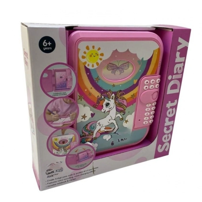 Mey İthalat® WF-3019 PEMBE HATIRA DEFTERI