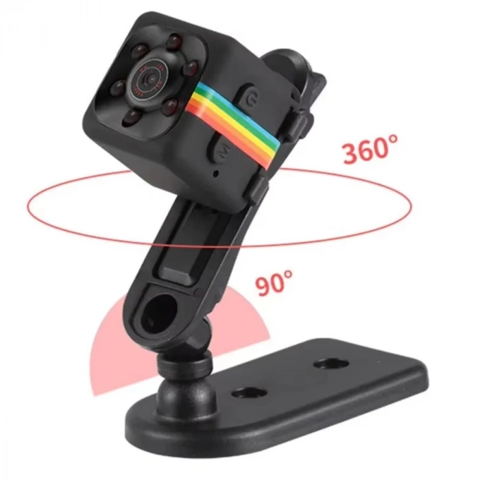 Mini Boy Küp Tipi Gece Görüşlü HD Kaliteli Güvenlik Kamerası (5047)