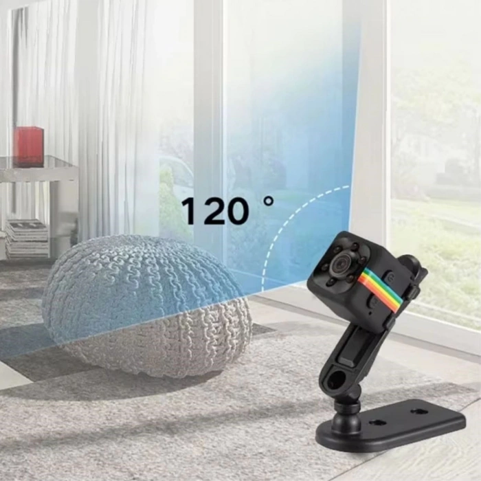 Mini Boy Küp Tipi Gece Görüşlü HD Kaliteli Güvenlik Kamerası (5047)