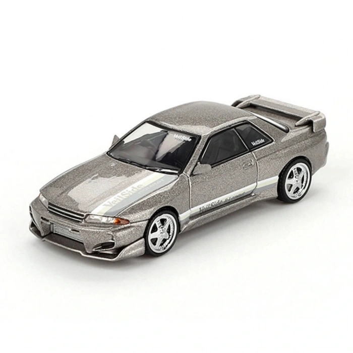 Mini GT 1/64 Nissan Skyline GT-R(R32) Veilside Combat C-I Veilside Combat Grey - Blister Paket