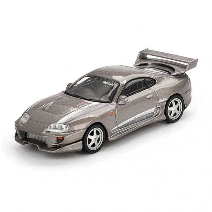 Mini GT 1/64 Toyota Supra VeilSide Combat V-II Combat Grey - Blister Paket