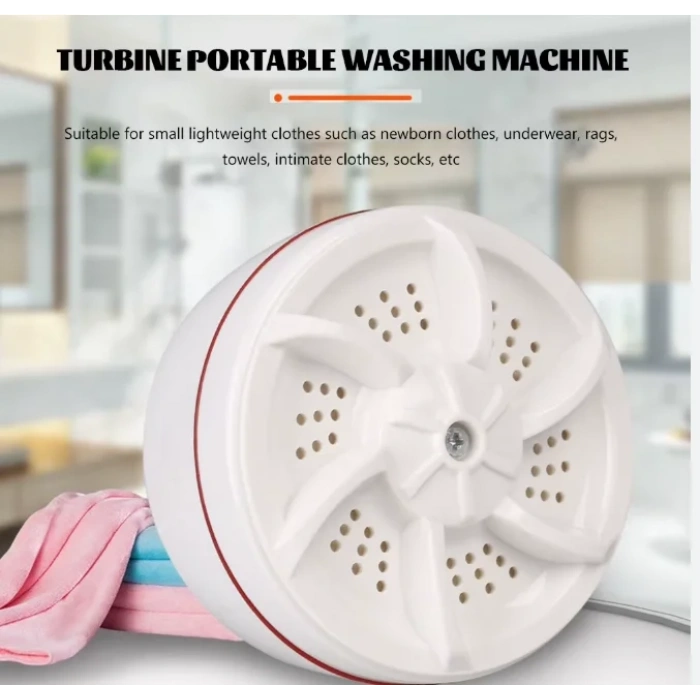 Mini Portatif Çamaşır Makinesi Taşınabilir (5047)