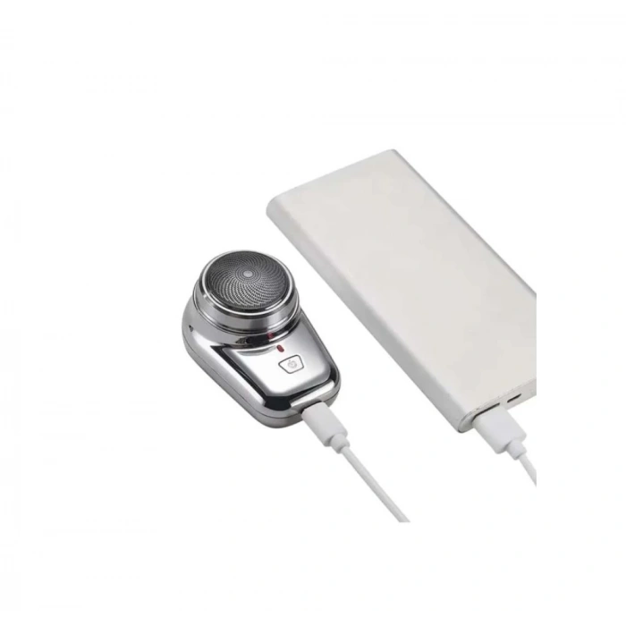 Mini Shaver Sıfır Sakal Taşınabilir Şarjlı Tıraş Makinesi IPX6 Korumalı  (5047)