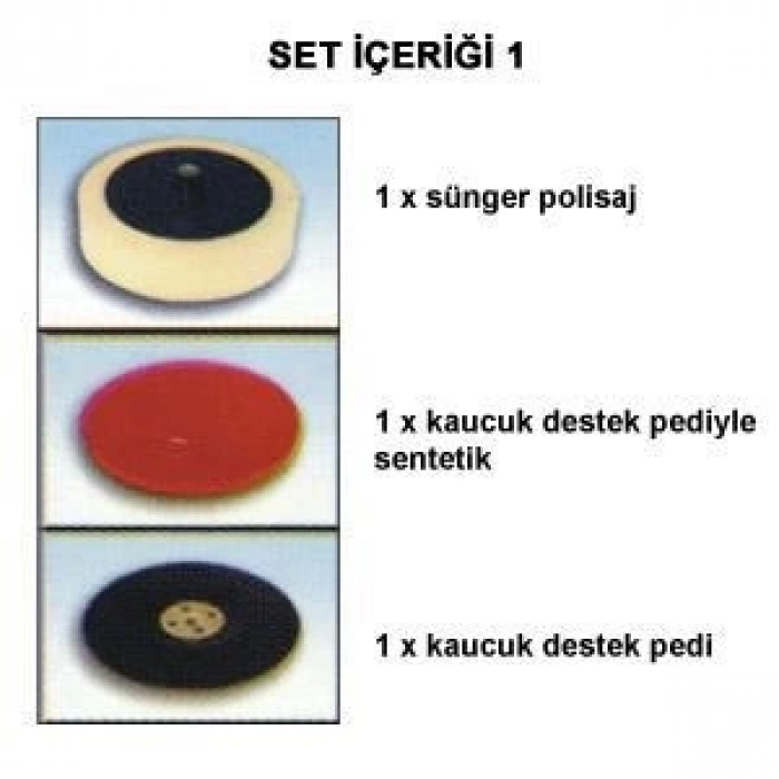 Mey İthalat® Nikon N 33997 Polisaj Seti 150 mm 8 Parça