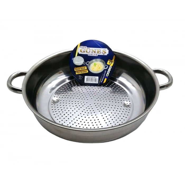 NO-1 - 26CM BASIK SÜZEK METAL SÜZGEÇ (5047)
