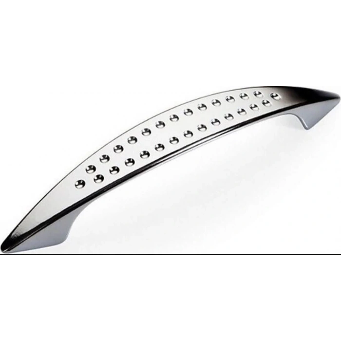 Mey İthalat® Noktalı Dolap Çekmece Kulpu 96 mm Krom