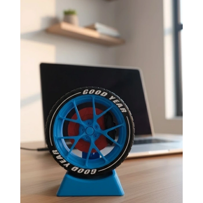 Mey İthalat® Ofis ve Home Office İçin Jant Temalı Dekoratif Obje