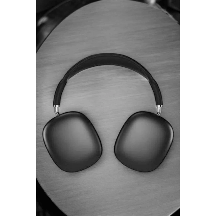 Mey İthalat® P9 Plus Kulaklık Siyah Bluetooth Bağlantılı Kulak Üstü Kablosuz ANC Özelliği