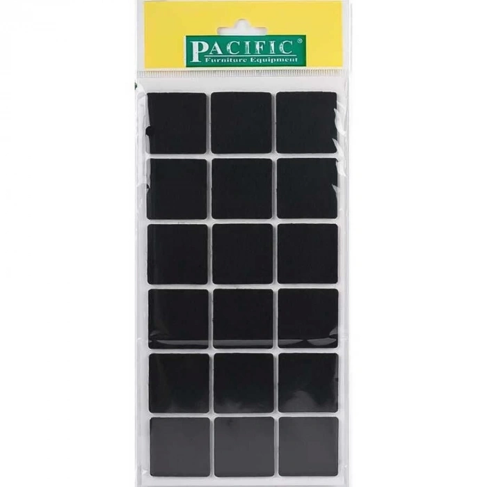 Mey İthalat® Pacific 6035 BL Yapışkanlı Keçe  35 mm X 35 mm Siyah