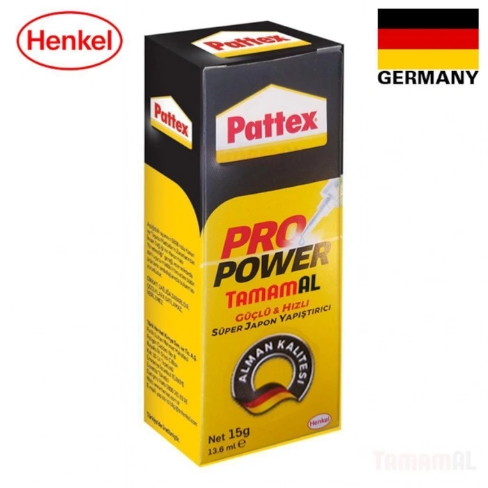 Mey İthalat® Pattex Pro Power Süper Yapıştırıcı 15 Gr