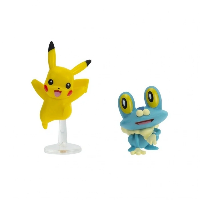 Mey İthalat® PKW3355-A Pokemon Battle 2li Figür Seti Asorti
