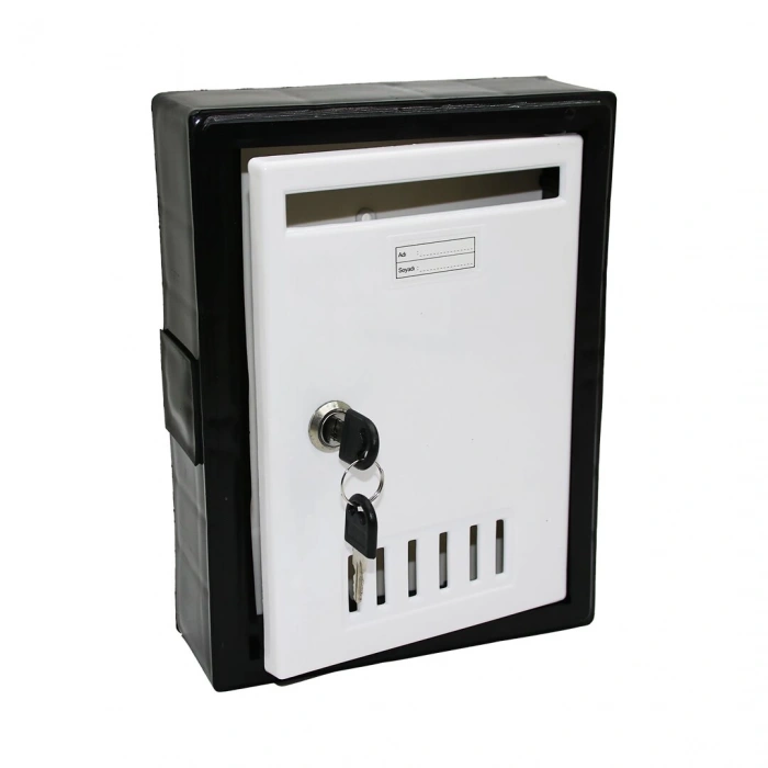 PLASTİK SİYAH POSTA KUTUSU (5047)