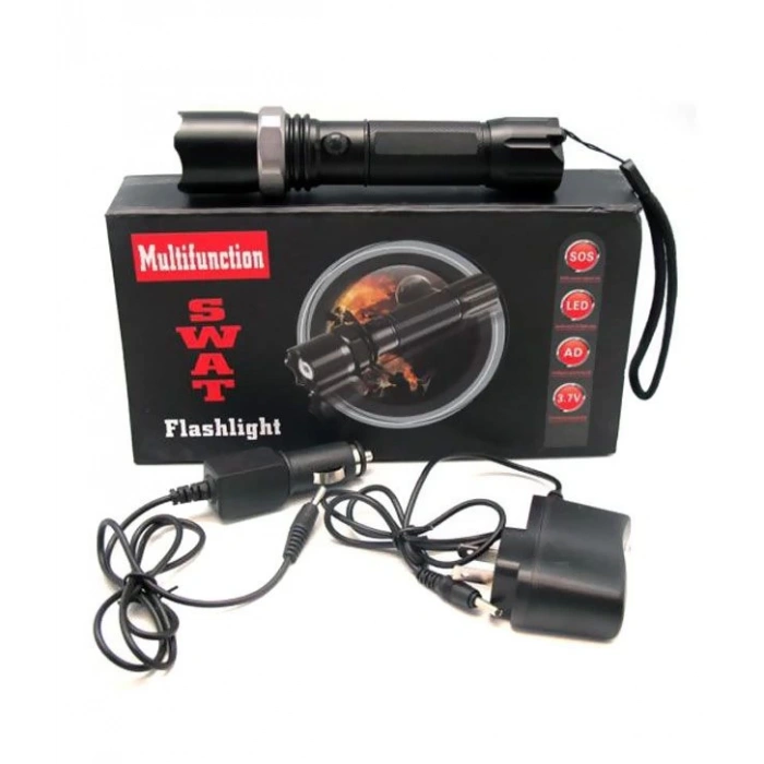 Polis El Feneri Zoomlu Selektörlü El Feneri 500 metre (5047)