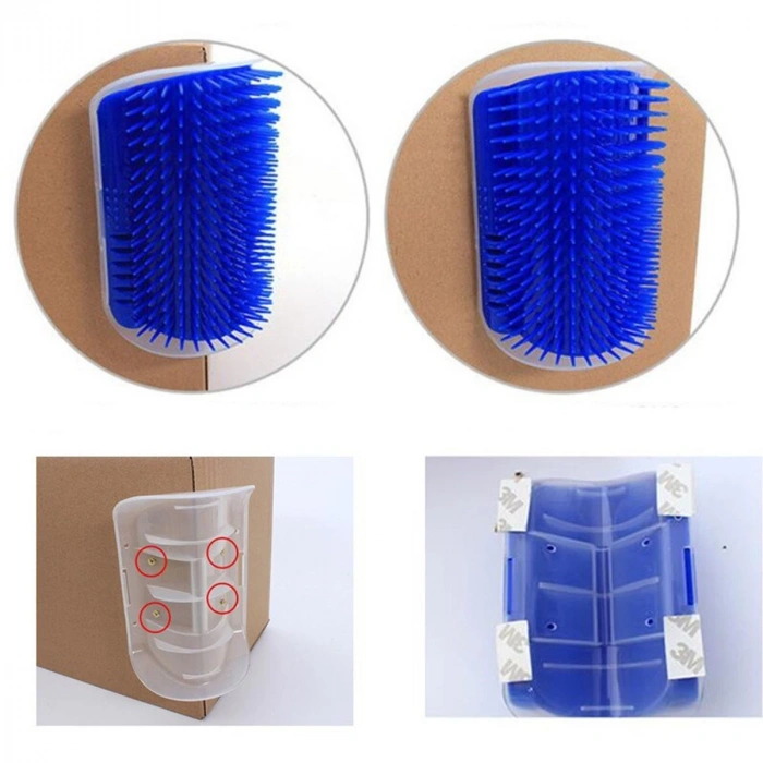 Pratik Kedi Tüyü Kaşıma Ve Tarama Aparatı Duvara Monte Kaşıma Aleti (5047)