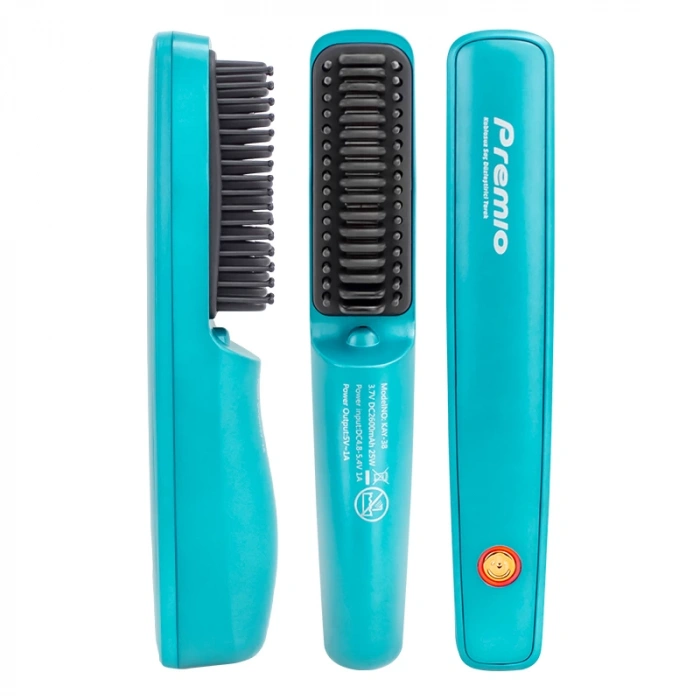 PREMIO KAY-38 ŞARJ GÖSTERGELİ KABLOSUZ TAŞINABİLİR SAÇ DÜZLEŞTİRİCİ TARAK (5047)