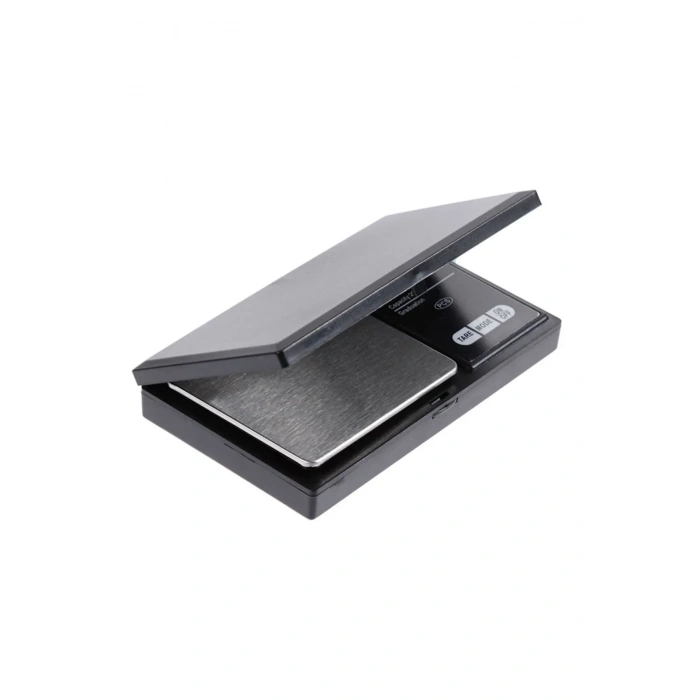 Professional Hassas Terazi 500 gram Kapasiteli 0.1 Hassasiyetli Dijital Kapaklı Tartı (5047)