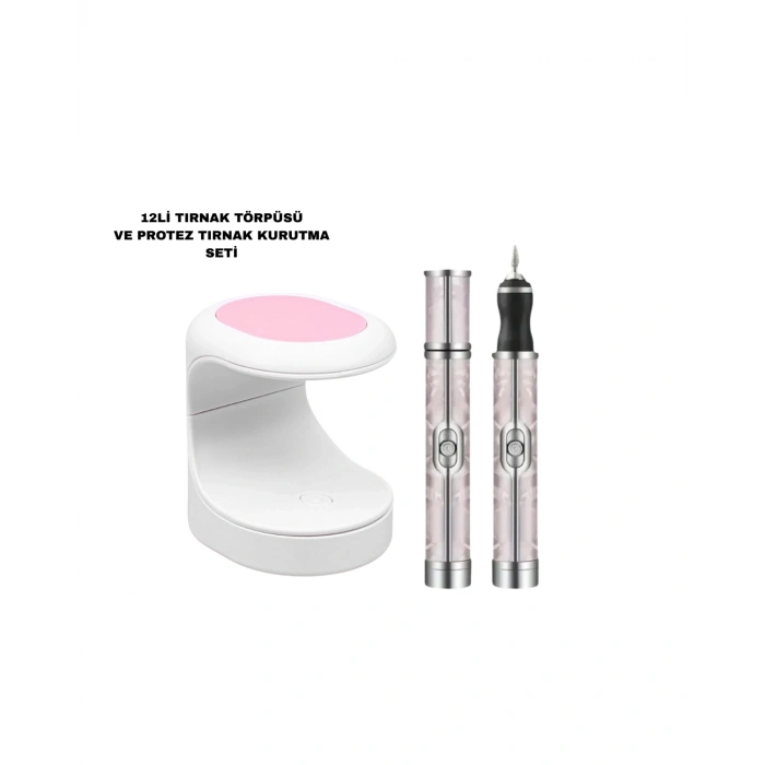 Mey İthalat® PROTEZ TIRNAK KURUTMA TÖRPÜ SETİ
