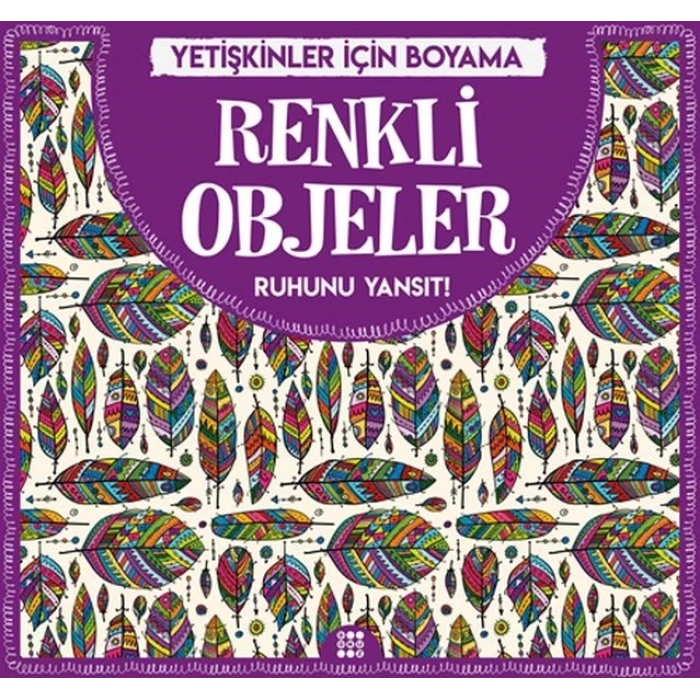 Renkli Objeler - Yetişkinler İçin Boyama